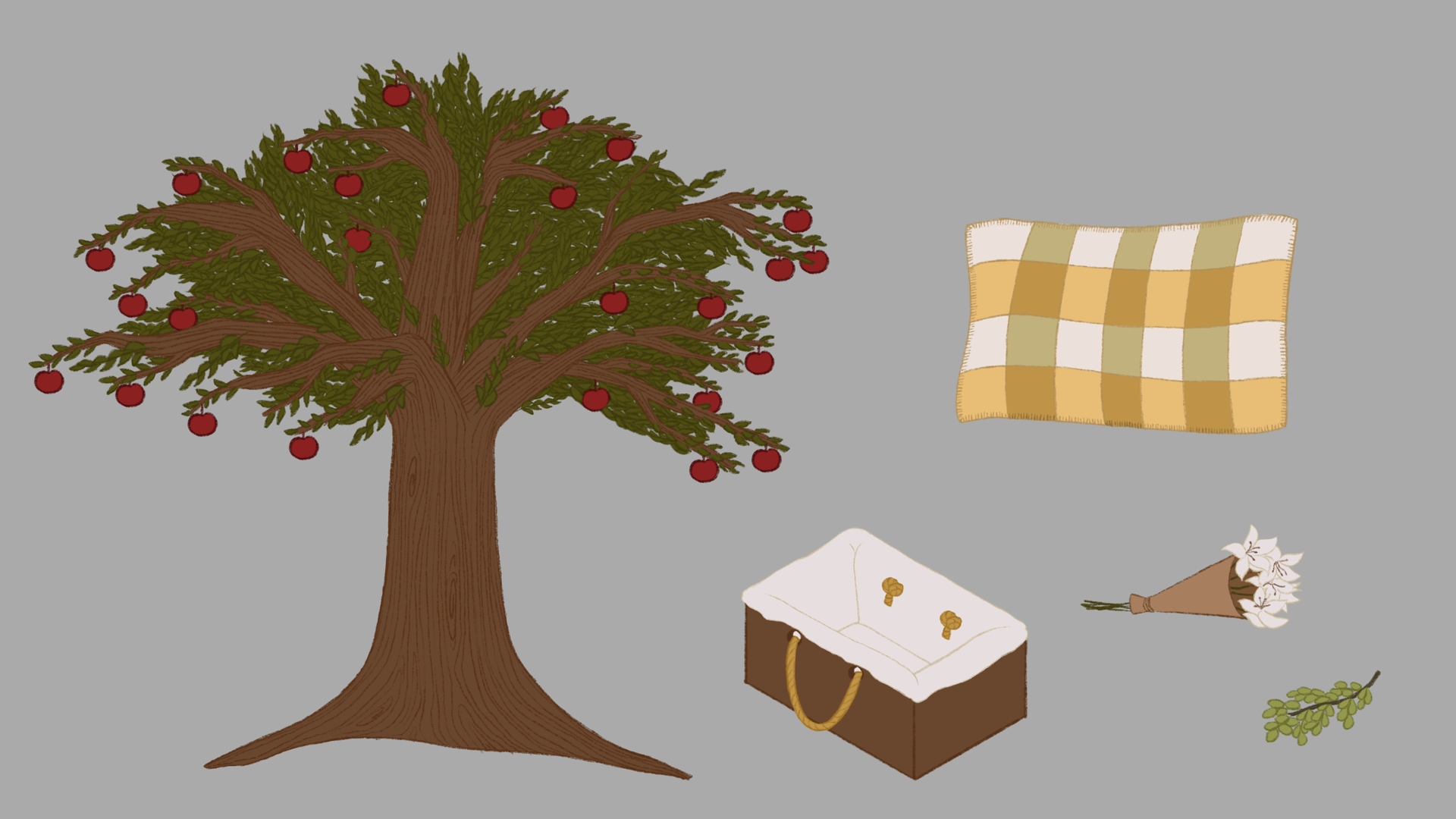 Droomprins concept art droomprins props